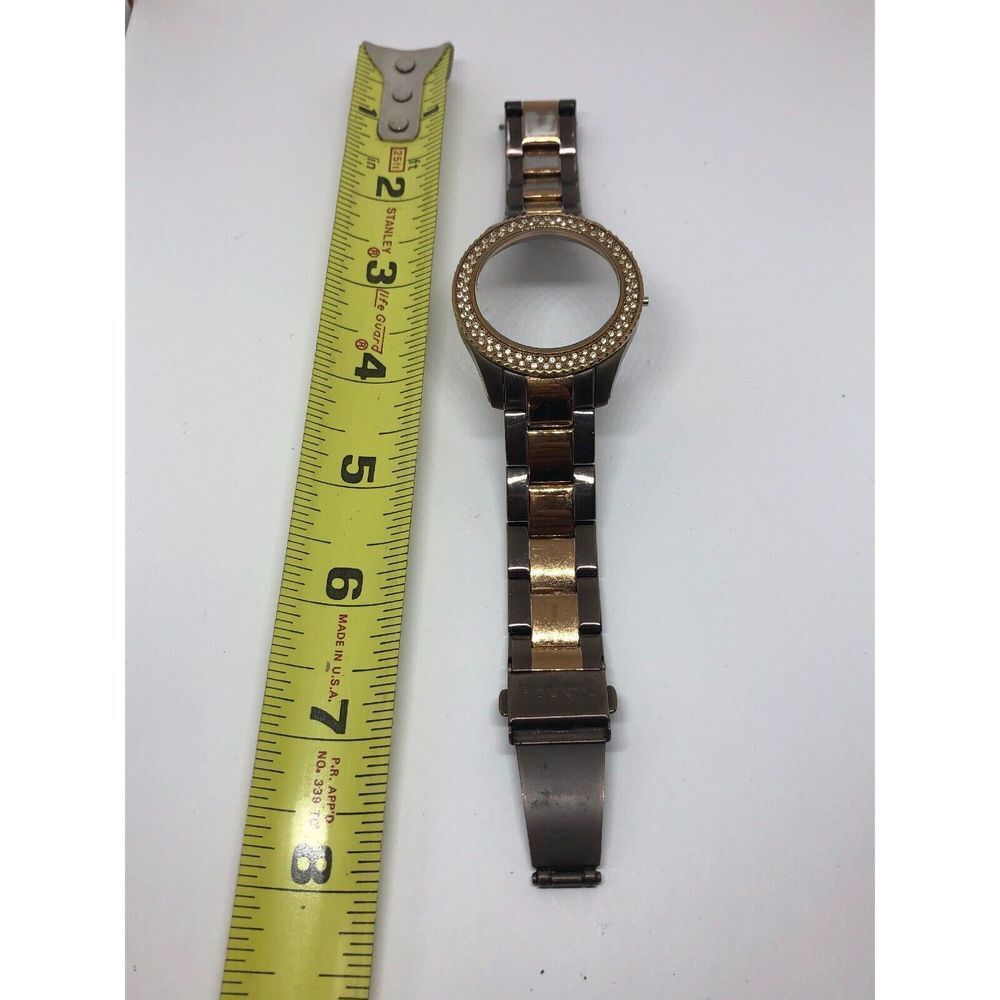 Authentic Fossil Watch Used Parts Band Case Links 20mm Bb351